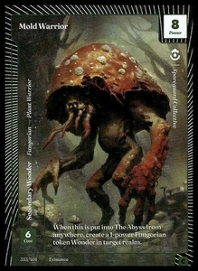 Wonders of the First Existence #333/401 Mold Warrior Common Foil - Picture 1 of 2