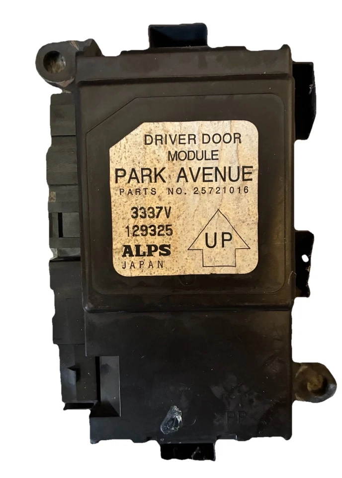 Buick Park Avenue 1997-2005 OEM módulo de puerta delantera del lado del conductor 25721016 Foto 1 de 1