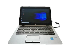 HP EliteBook 820 Laptop 12.5" Core i5-4300U 1.8GHz 8GB RAM 320GB HDD Win10 - Picture 1 of 9