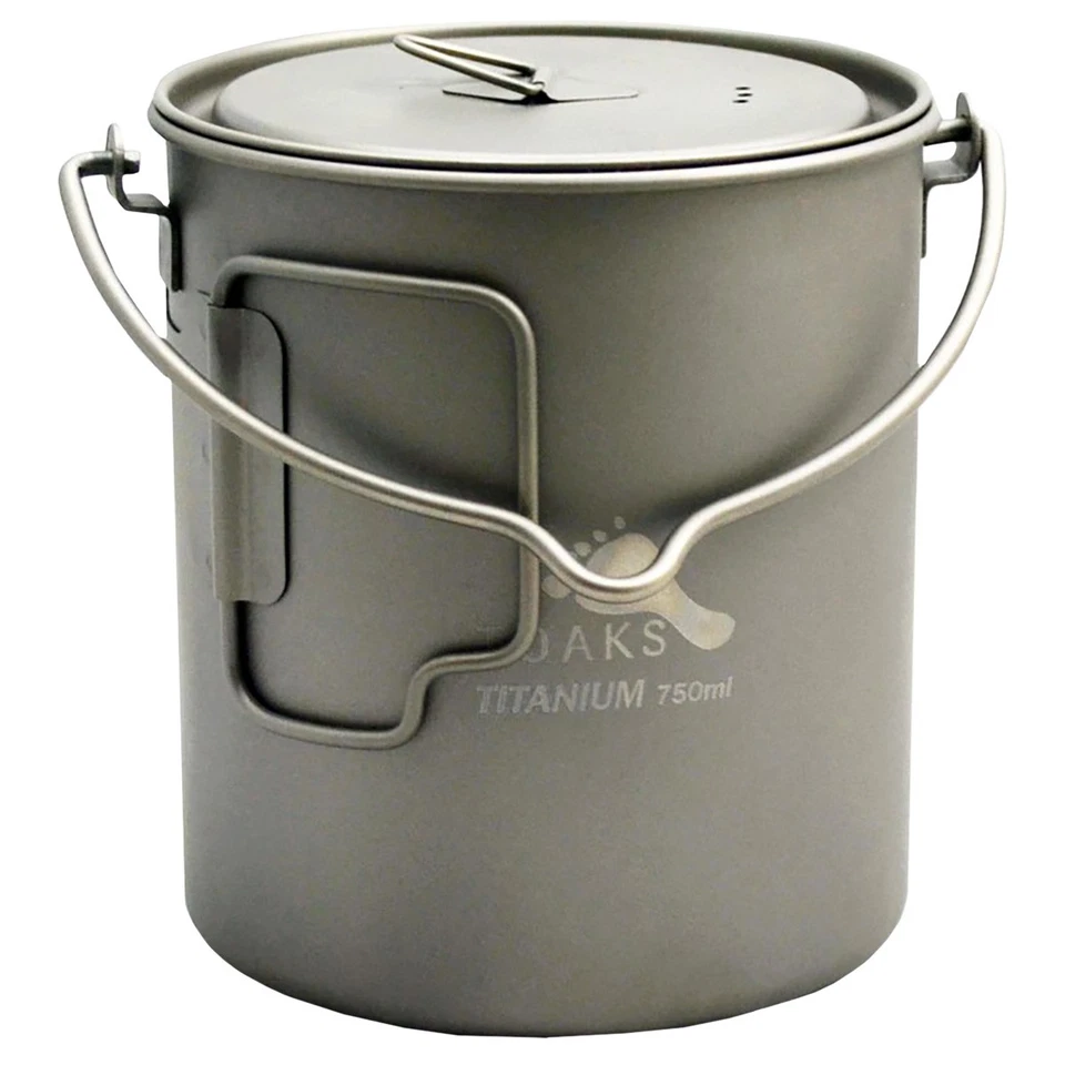 TOAKS Titanium Pot 750ml Coffee Cup With Bail Handle