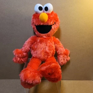 Sesame Street 50 Years Elmo Plush Toy 2019 Medium 14" Long - Picture 1 of 6
