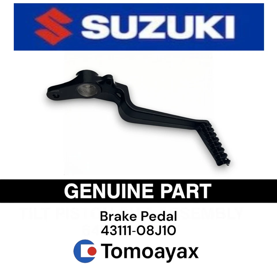 4311108J10 Suzuki GSXS750 Brake Pedal OEM Genuine Part From Japan - Image 1 of 1