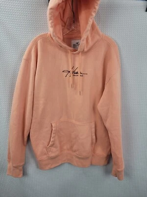 Hollister California Must Have Collection Peach Pullover Hoodie Size Large - Image 1 of 4