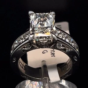 Certified Lab Grown tacori engagement ring preowned - Picture 1 of 7