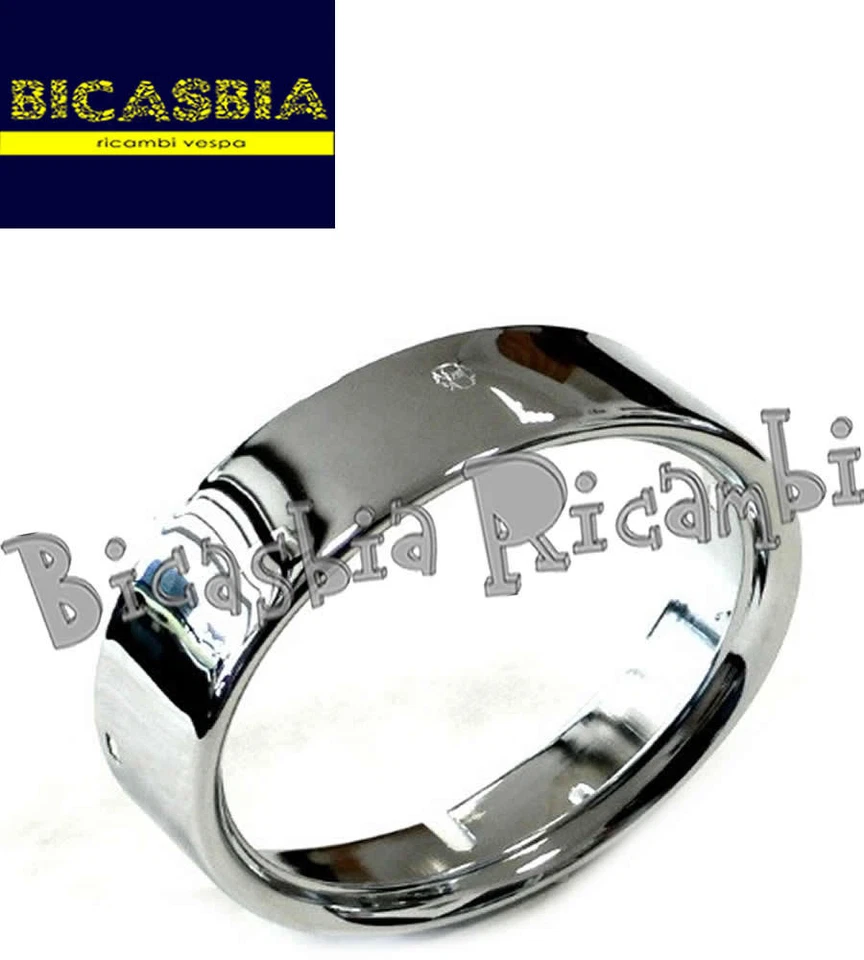 1742 - GHIERA FARO CROMATA SIEM VESPA 125 GTR TS 150 SPRINT VELOCE 180 200 RALLY