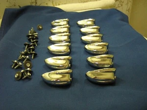 Slingerland Tom / Snare Drum Lugs 1960's Set of 12 w/ Mounting Screws LQQK ! - Picture 1 of 11