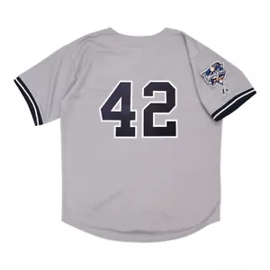 Mariano Rivera 2000 New York Yankees World Series Grey Road Jersey Men's (S-3XL) - Picture 1 of 4