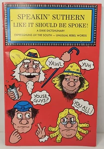 Vtg 1975 Speakin' Suthern Like It Should Be Spoke! A Dixie Dictshunary Paperback - Picture 1 of 7