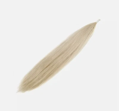 Horse False Tail DOUBLE Cream White OZ  80CM  360g False Horse Tail EXTENDED - Photo 1/3