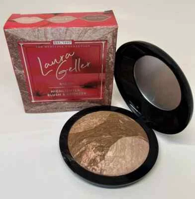 Laura Geller Heritage Collection Baked Highlighter Blush Bronzer Tuscan Ethereal - Image 1 of 4