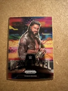 2022 Panini Prizm WWE Roman Reigns inserto livello successivo #10 - Foto 1 di 2