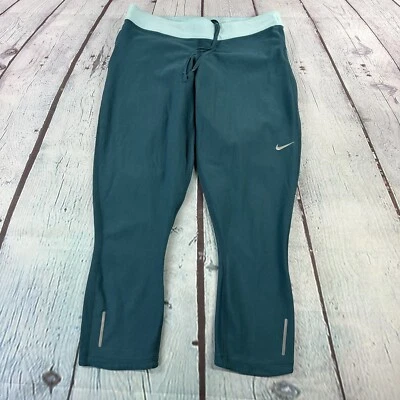 Nike Mujer STAY WARM Relé Correr Capri/Mallas-Verde 640144-302 - Mediano Foto 1 de 4