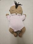 Pottery Barn Kids African American Baby Soft Cloth Doll Pink Outfit Girl