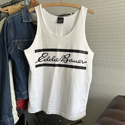 Regata Vintage Eddie Bauer Tamanho G - Imagem 1 de 3