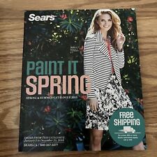 Vintage Sears 2015 Paint It Spring Catalog Fashion Electronics  Furniture Rare