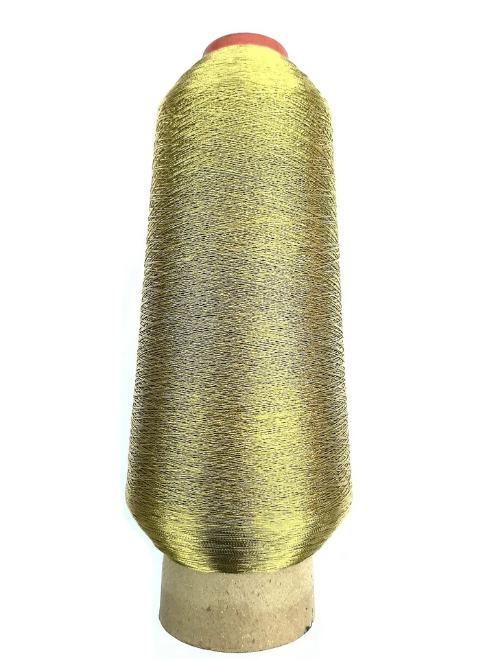 Bobina 2000Mt Filo Per Legature Anelli Canne Da Pesca Oro Lamè Screziato tp - Immagine 1 di 1