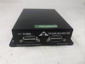 ASTI IRIS AUDIO INTERFACE MODULE UM-AU-001-01 2-CHANNEL - NOS - Picture 1 of 2