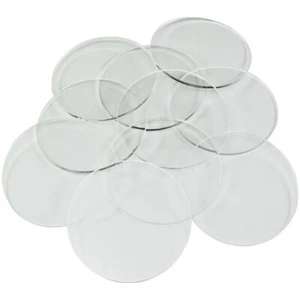 Clear Miniature Bases, Circular 2 Inch, 1.5mm Clear (10) - Picture 1 of 8