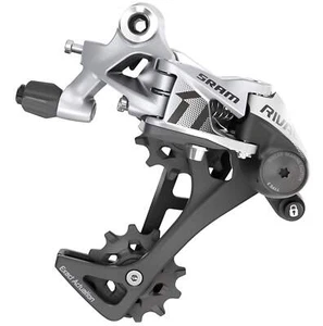 SRAM Rival 1 Rear Derailleur Type 3 11 Speed Long Cage Black/Silver - Picture 1 of 1