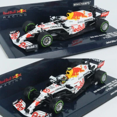 MINICHAMPS 1:43 F1 2021 RB  RACING RB16B No.11/No.33 model car - Image 1 of 4