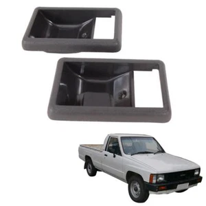 DOOR HANDLE INNER GREY RH LH FOR TOYOTA HILUX PICKUP LN50 RN65 1984-1988 - Picture 1 of 7