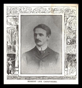 Robert Lee Caruthers 1974 Tcma 1890 Brooklyn Club #3 Stained - Bild 1 von 2