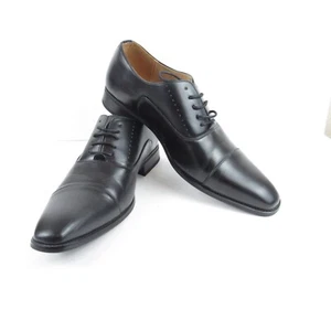 Imani Uomo Mens Black Dress Shoes Size 12 G6859-6 - Picture 1 of 10