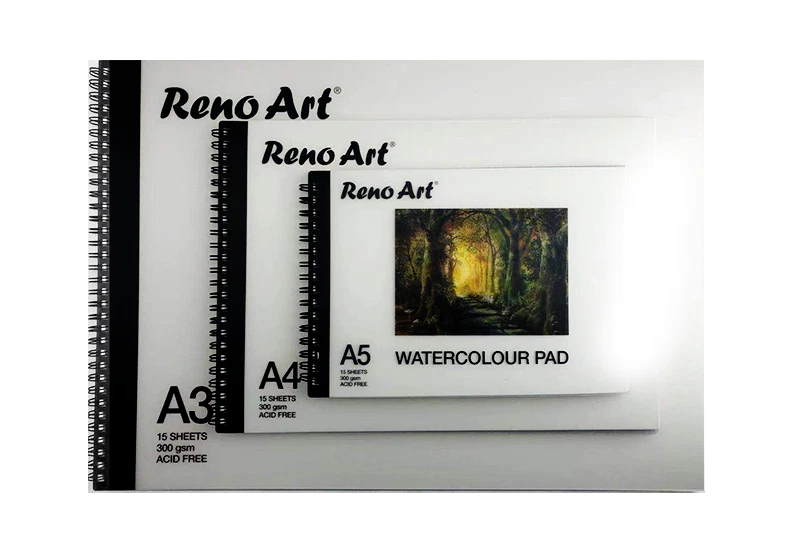 Watercolor Pad, A3/A4/A5, 300GSM for Artist Painting Art Paper Sketch Book Draw - image 1 of 1