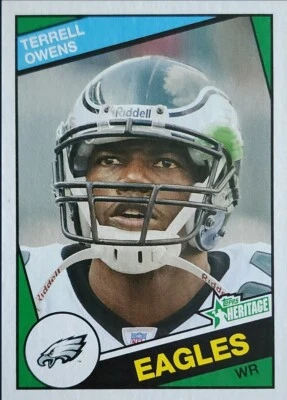 2005 Topps Heritage #301 Terrell Owens - Image 1 of 2