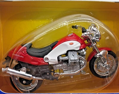 Road & Track Moto Guzzi Centauro Motorcycle Red 1:18 Scale Die Cast Model - Image 1 of 4