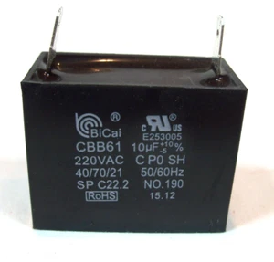 Samsung Microwave Model ME18H704SFS Capacitor P/N CBB61 - Picture 1 of 1