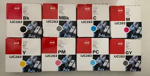 8 original oce ijc283 ijc283mbk ijc283y ijc283gy mbk c m y pm pc gy oce cs2344 - Bild 1 von 9