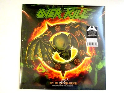 OVERKILL LIVE IN OVERHAUSEN LP (2) ORANGE/GREEN/YELLOW SPLATTER VINYL - Image 1 of 2