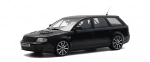 OTTOMOBILE 1/18 AUDI RS6 AVANT CLUBSPORT MTM 2004 BLACK OT992 - Foto 1 di 8