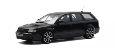 OTTOMOBILE 1/18 AUDI RS6 AVANT CLUBSPORT MTM 2004 BLACK OT992 - Immagine 1 di 4