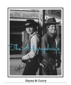 Pete Duel Ben Alias Smith & Jones Preimpreso Firmado Foto Autografiada 10 x 8 - Imagen 1 de 3