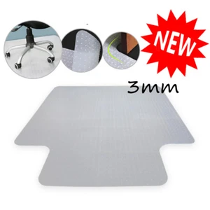 36 x 48 Zoll 3 mm dick unzerbrechlich Büro Zuhause Stuhl Matte rutschfest rechteckig - Bild 1 von 6