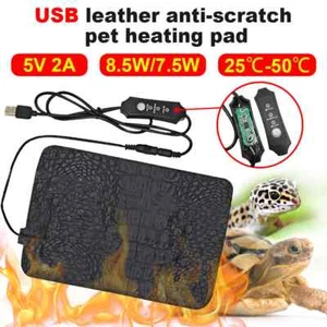 Dog Cat Heating Pad Pet Heated Warming Mat Pet Supply Waterproof Heated Dog Mat - Picture 1 of 9
