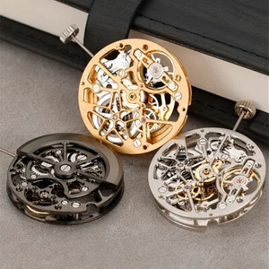 China Made HZ1A02A Silver/Golden/Black Hollow Automatic Mechanical Movement - Picture 1 of 9