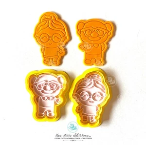 Festa Dei Nonni Nonni E Nonna Formine Biscotti Cookie Cutter 7,5cm - Picture 1 of 1