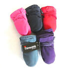 Thermo-Faust-Handschuhe für Kleinkinder mit Daumen, Seitenöffnung und Bindeband