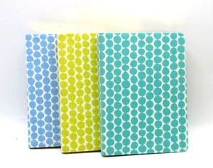 Journal 7" Flexible Fabric Cover 224 Lined Pages Graphic Image Seafoam - Picture 1 of 10