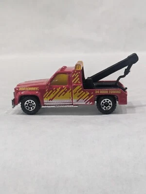 Camión grúa Matchbox 1987. En muy buen estado. Colores rojo y amarillo. Foto 1 de 4