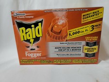 (4)Raid Concentrated Deep Reach Fogger - 3 Count