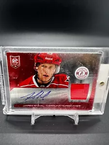 2013-14 Totally Certified Rookie Auto Jerseys Platinum Red #167 Jared Staal /50 - Picture 1 of 2