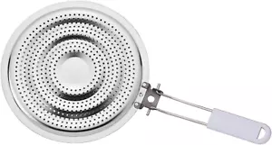 HIC Kitchen Heat Diffuser Reducer Flame Guard with Removable Handle - Picture 1 of 12