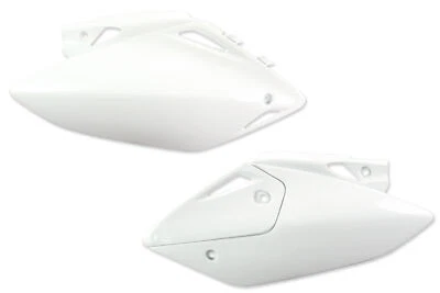UFO White Side Number Plates 05-17 CRF450 Foto 1 de 2
