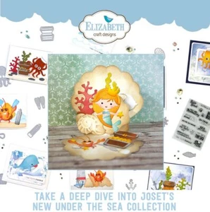 New Elizabeth Craft Designs Under The Sea Collection Dies & More ( Choices) - Picture 1 of 19