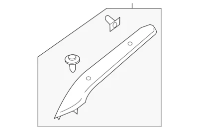 Carrocería interior Lincoln MKZ pilar derecho DP5Z-5403598-LC Foto 1 de 4