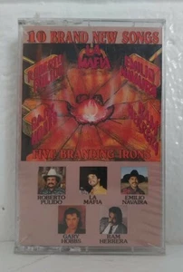 Five Branding Irons Tape Roberto Pulido La Mafia Emilio Navaira Gary Hobbs New - Picture 1 of 5